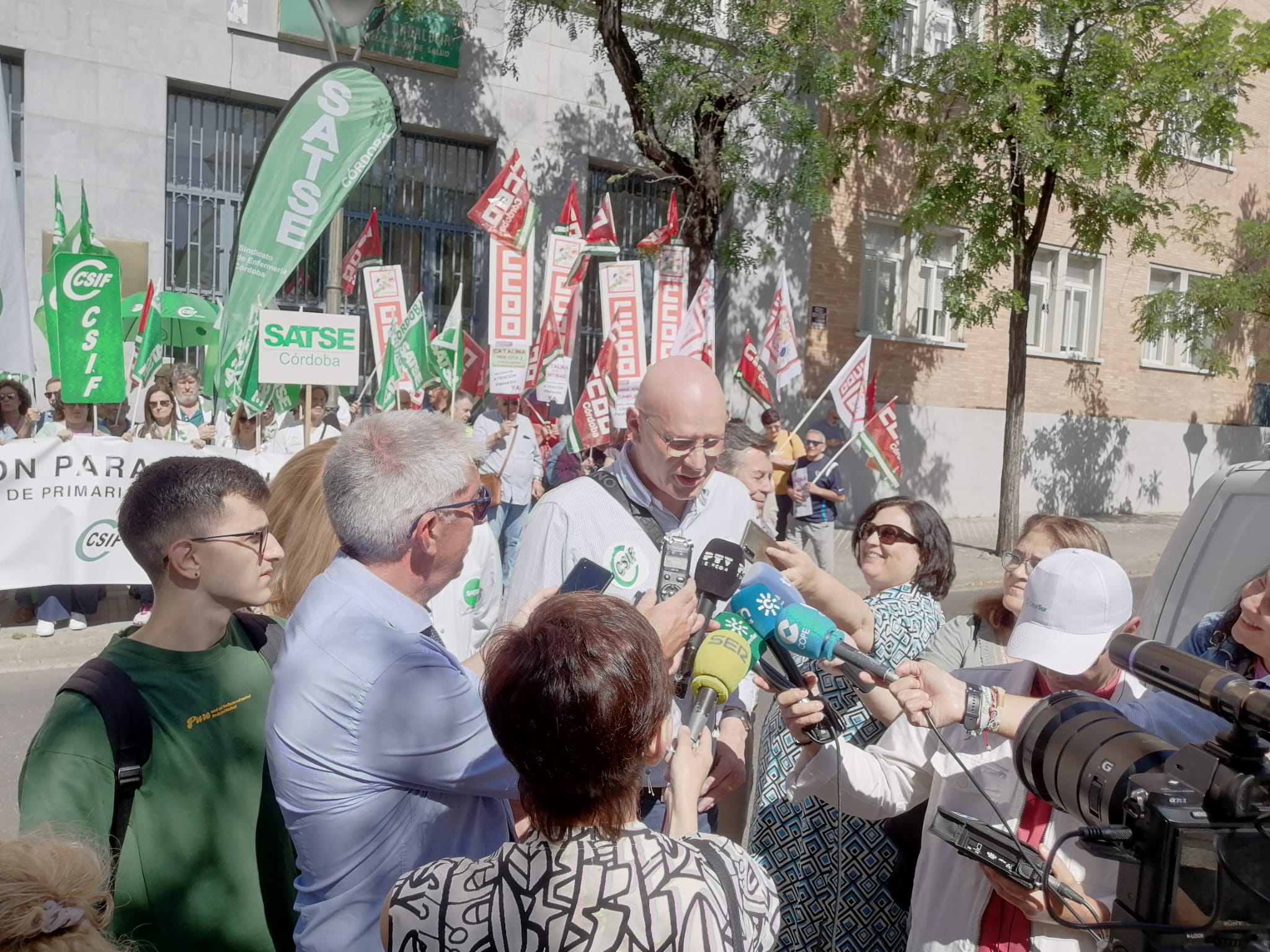 Concentración de Sanidad en Córdoba